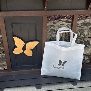 Kapalua Golf White Reusable Tote Bag from Maui Hawaiian Island